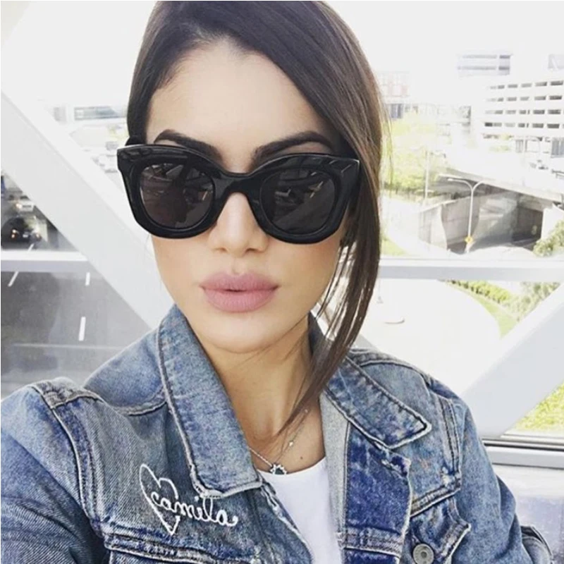 

LongKeeper Cat Eye Vintage Sunglasses Women 2020 Fashion Leopard Sun Glasses Sexy Ladies Eyewears UV400 Goggles Oval Glasses