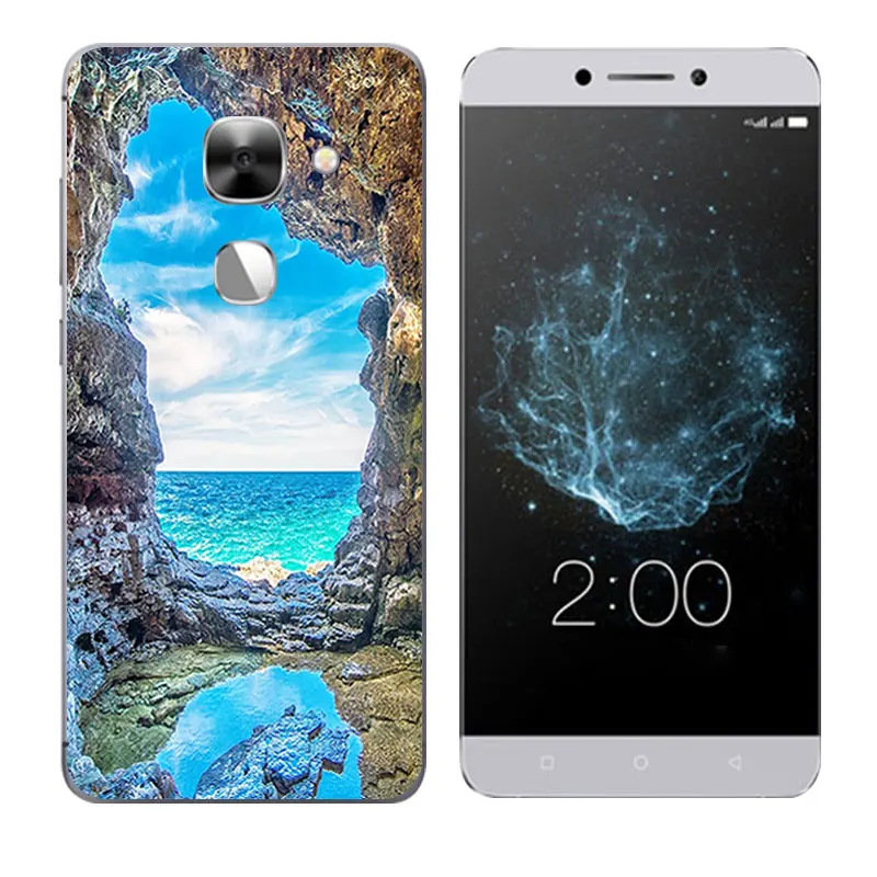 Для LeEco Le Max2 случае X820 силиконовые Letv Le Max 2 Чехол Leeco Max2 Coque сосны печати для Le эко Le 2 Max X829 X821 - Цвет: 15