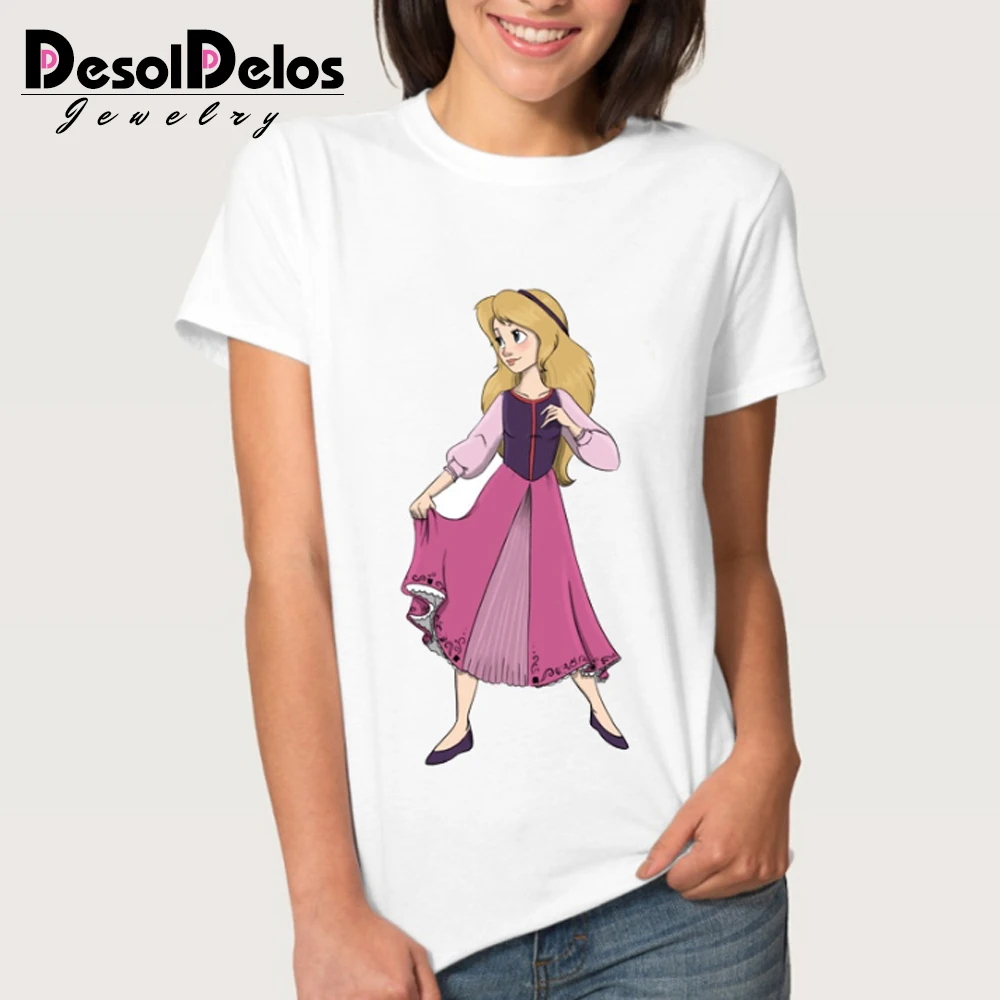 Punk Princess Printed T Shirt 2019 Summer Style Fashion Women T-Shirt funny Harajuku short sleeve casual tees lovrly tops | Женская