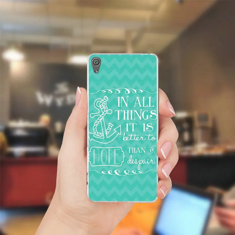Красивые птицы и якорь Мягкий мобильный чехол для телефона Sony Xperia XZ Z Z1 Z2 Z3 Z4 Z5