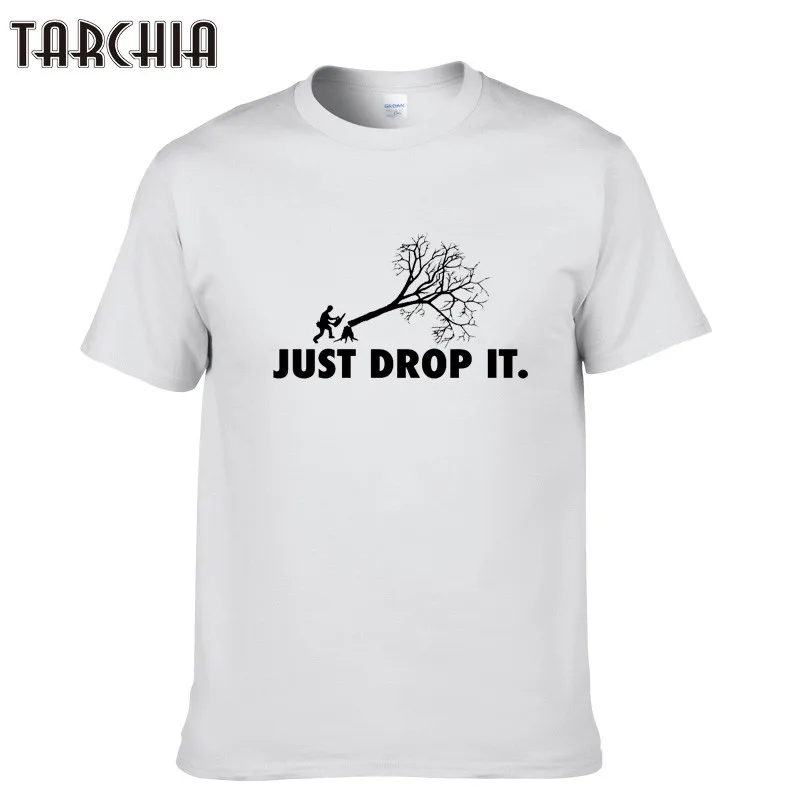 Футболка TARCHIA мужская с коротким рукавом модная брендовая люксовая хлопковая