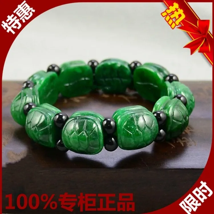 

Burma's dry QingTie dragon growth life of turtle shell bracelet