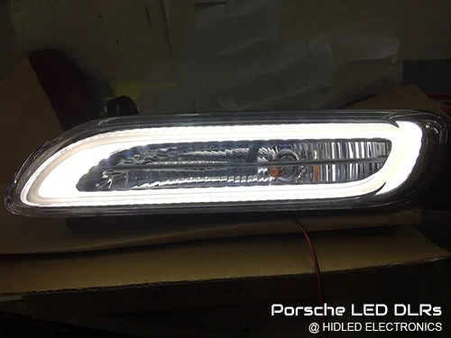 Для 2009 2012 Porsche Panamera MK1 Turbo GTS DRLs светодиодные дневные ходовые огни|Передние LED-фары
