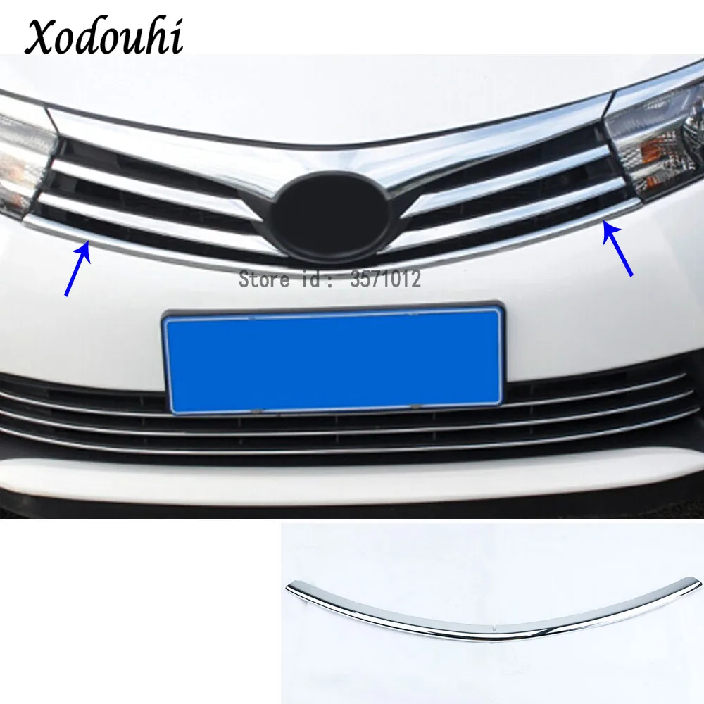 Обнаружитель крышки для кузова Toyota Corolla Altis 2014 2015 2016 хромированная отделка из