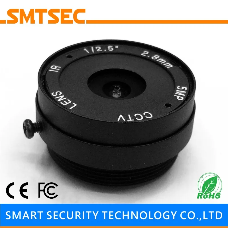 SMTSEC SL-2814MP HD 3MP 2 8 мм F1.4 1/2.5 &quot85 градусов объектив с креплением CS для IP-Камеры