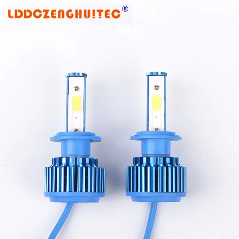 Светодиодный налобный фонарь LDDCZENGHUITEC комплект для переоборудования фар COB с