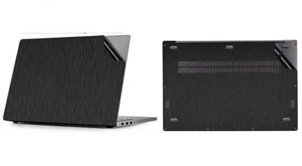 Наклейка для ноутбука s для Xiaomi mi Air 12,5 13,3 дюймов виниловая наклейка из ПВХ, не царапающаяся наклейка для ноутбука Xiao mi Pro 15,6 дюймов - Цвет: 2-brushed black