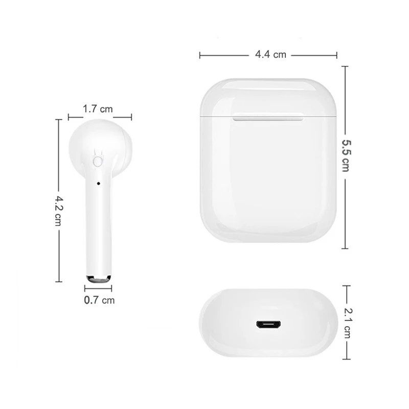 Обновление I9S TWS беспроводные наушники Bluetooth 5,0 вкладыши 3D стерео бас наушники-вкладыши для iPhone Android PK i10 i11 i12 i13 i14