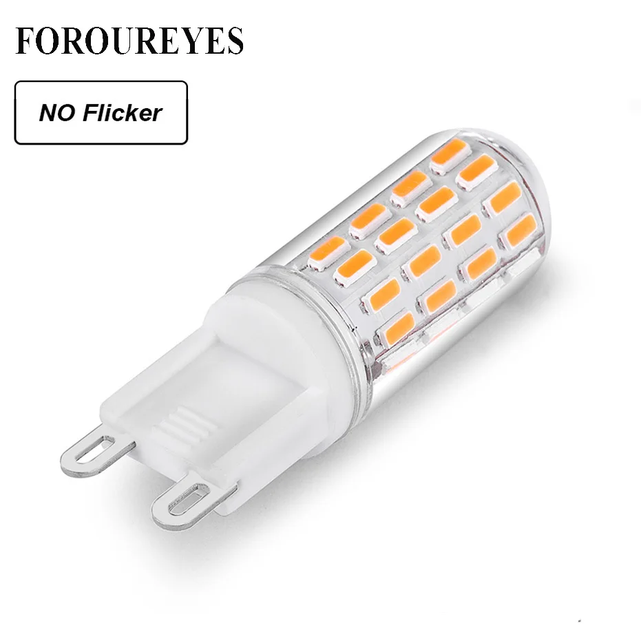 Светодиодный светильник G9 6 шт./упаковка светодиодный SMD4014 52 шт. 40 Вт|led lamp light|g9 led