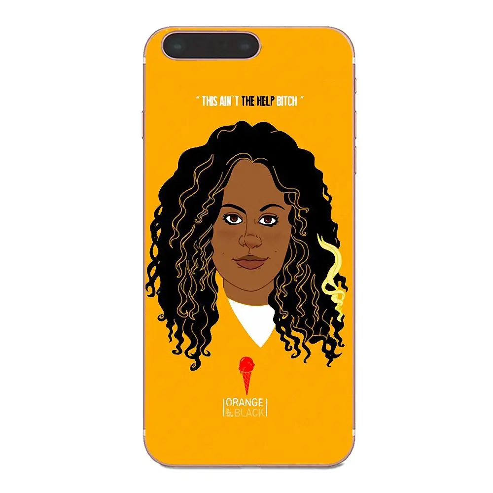 Для Galaxy J1 J2 J3 J330 J4 J5 J6 J7 J730 J8 2015 2016 2017 2018 mini Pro TPU Чехлы Capa Orange Is New Black|Чехлы-накладки| |