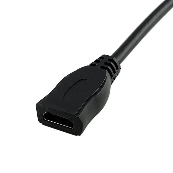 20 шт./лот Высокоскоростной HDMI 1 4 Тип E штекер тип A гнездо видеокабель 0 3 м