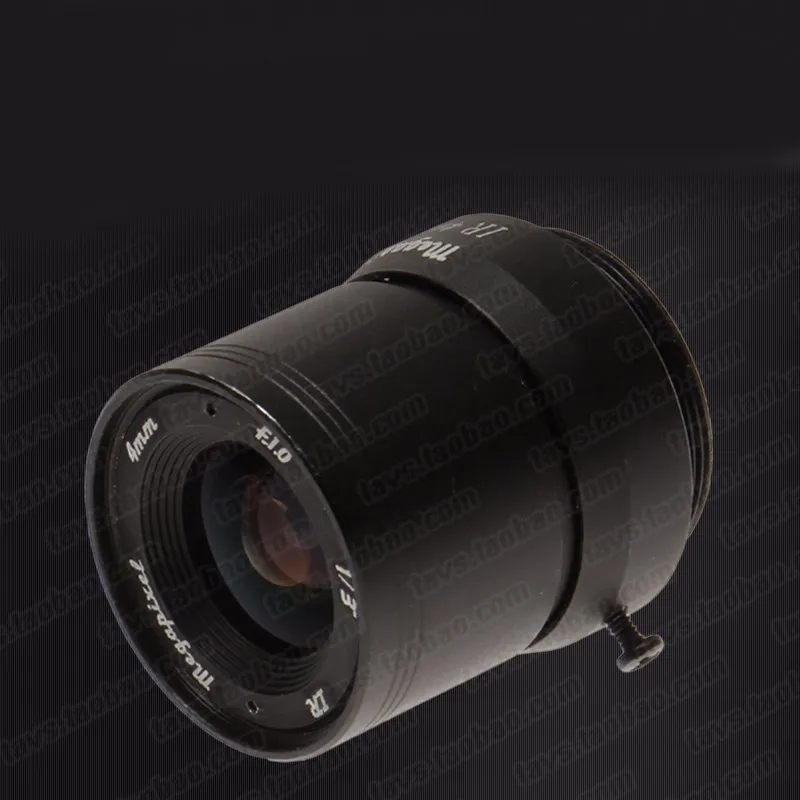 Объектив камеры видеонаблюдения F1.0 4 мм ночное видение сверхнизкое освещение