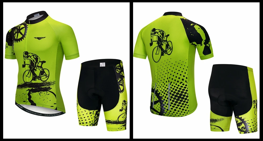 Weimostar Pro Team Велоспорт Джерси набор мужской горный велосипед одежда Лето Костюм для езды на горном велосипеде одежда анти-УФ велосипедная одежда