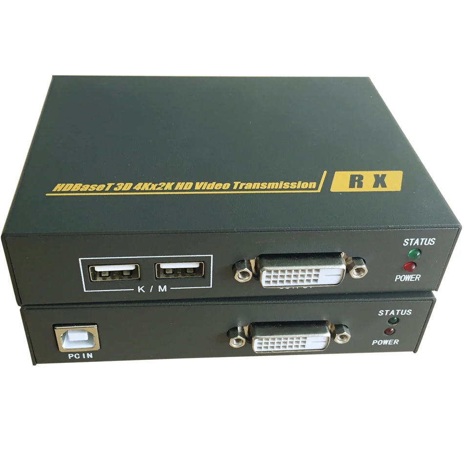 PWAY PW HT201DKM 70 4K * 2K 30M HDBaseT DVI KVM расширитель POE 1080P 70M от UTP cat6|kvm extender|dvi dvihdbaset extender |