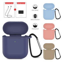 Силиконовый защитный чехол для AirPods 2 защиты от потери аксессуары