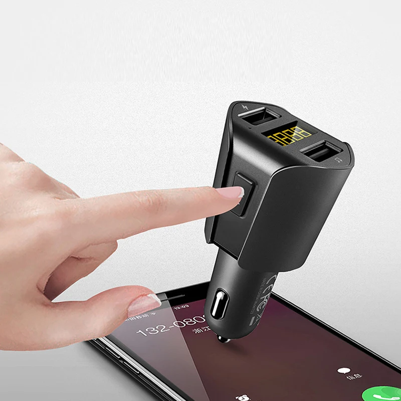 Bluetooth автомобильный комплект Hands Free беспроводной fm передатчик аудио MP3