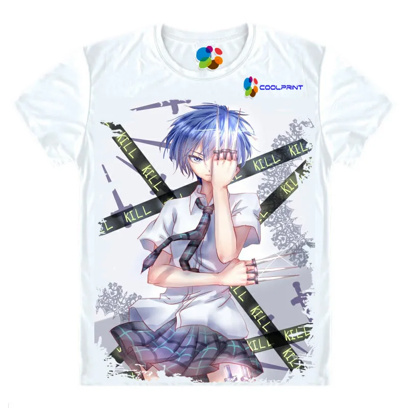 Аниме рубашка Coolprint футболки с рисунком из сериала Загадочная история дьявола в