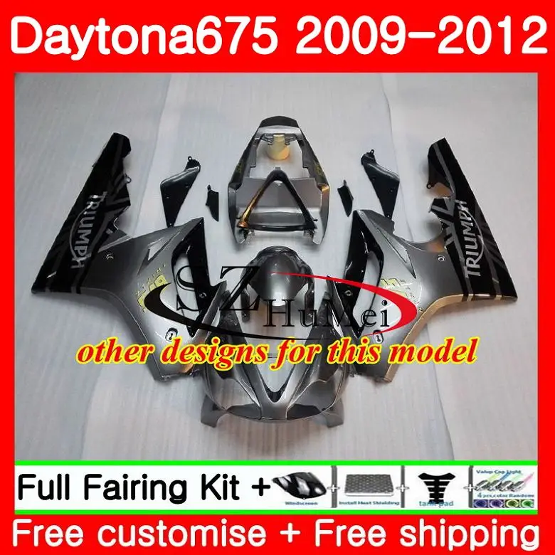 Инъекция для Triumph Daytona 675 09 10 11 12 Body 88NO.1 Daytona675 2009 2010 2011 2012 Обтекатели красного
