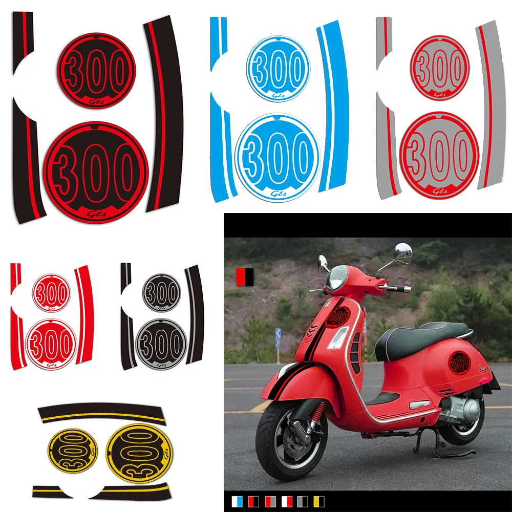 KODASKIN 2D gts300iesupersport наклейка эмблема для Vespa GTS 300 gts300|Наклейки и стикеры| |