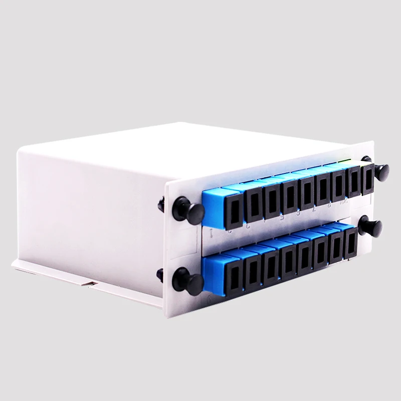 Бесплатная доставка волоконно оптический ПЛК разветвитель 1:8 SC/UPC 1x8 блок LGX