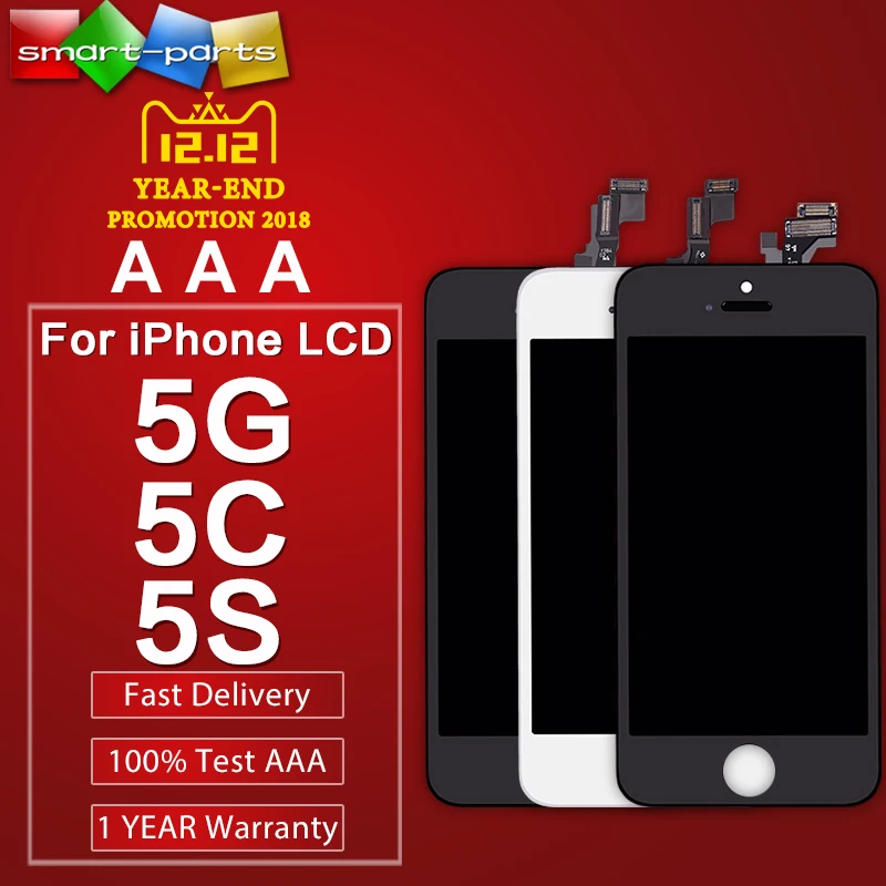 ЖК-дисплей для iphone 5 5S SE 5C AAA Качество для pantalla iphone 5 5S без битых пикселей для ecran iphone 5 S SE замена экрана