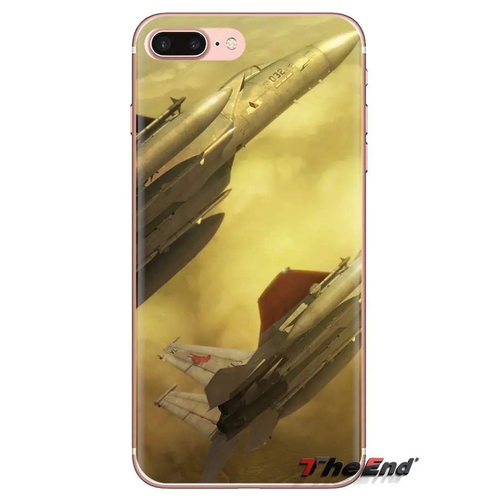 Transparent Soft Cases Covers Games Ace combat For Xiaomi Mi3 Samsung A10 A30 A40 A50 A60 A70 Galaxy S2 Note 2 Grand Core Prime |