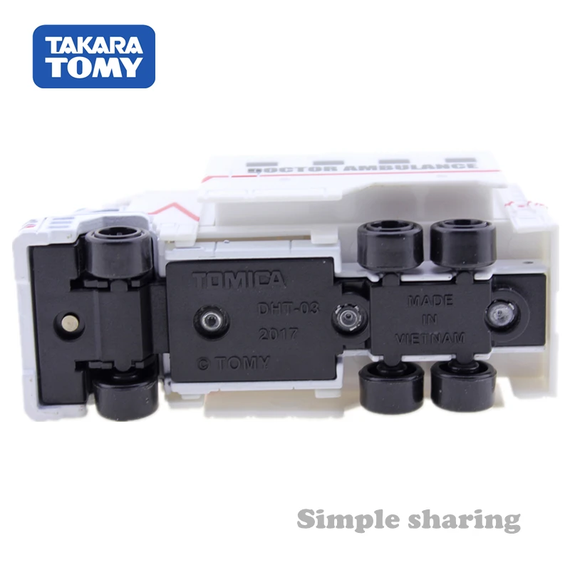 Takara Tomy Tomica DHT 03 гиперспасательный доктор машина скорой помощи литый под давлением