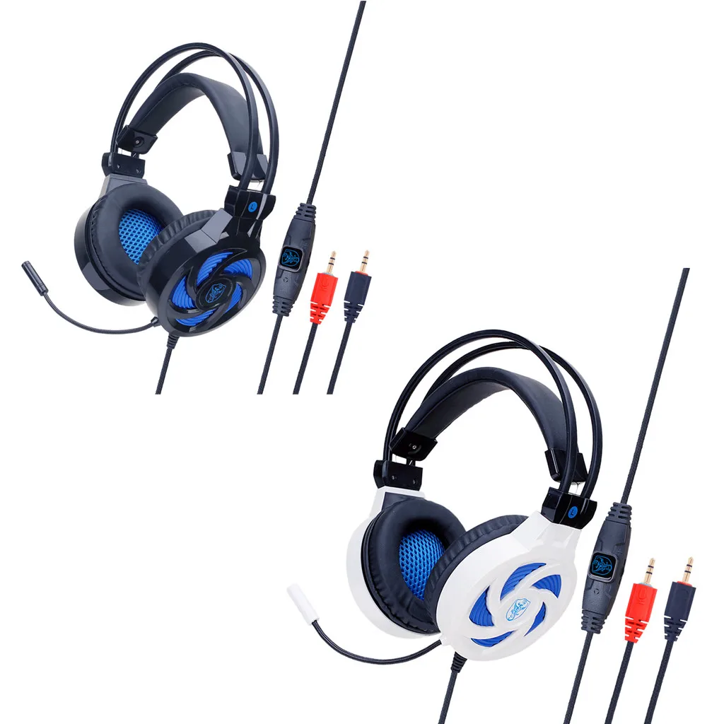 Проводная игровая стереогарнитура с разъемом USB 3 5 мм наушники микрофоном для ПК