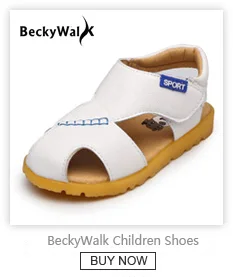 BeckyWalk/модные сандалии для девочек; летние туфли с бантиком для принцессы; детские сандалии с открытым носком; обувь для девочек; Студенческая обувь; CSH669