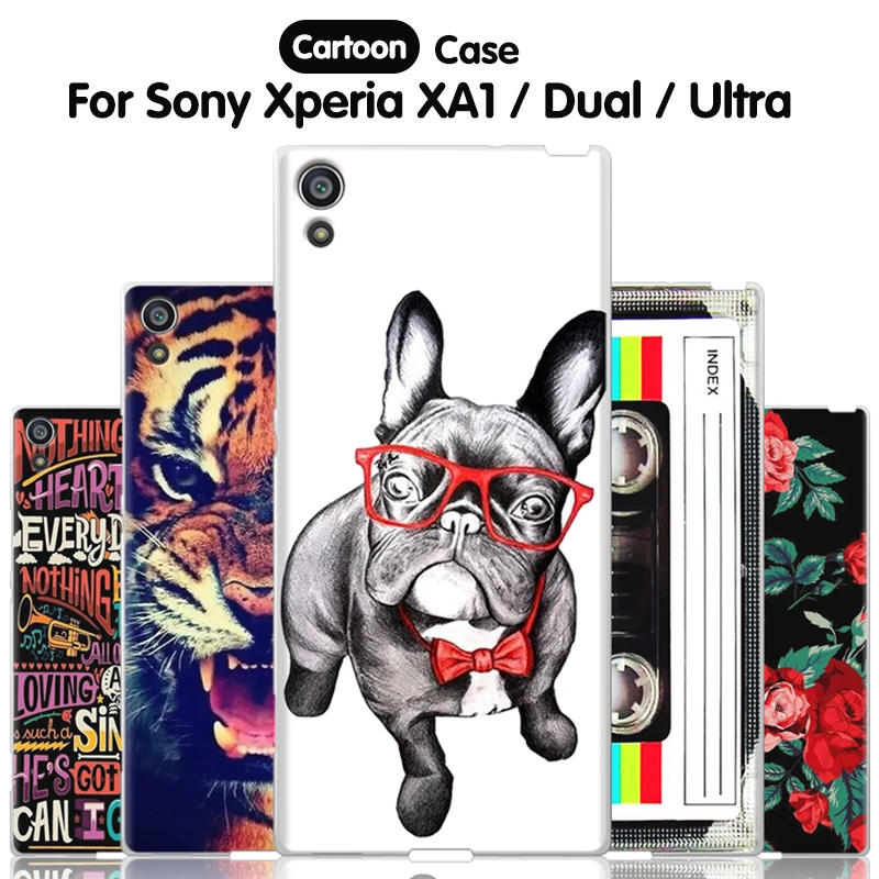 Чехол JURCHEN для телефона Sony Xperia XA1 Ultra G3221 G3223 чехлы Coque задняя крышка Dual G3121 G3112