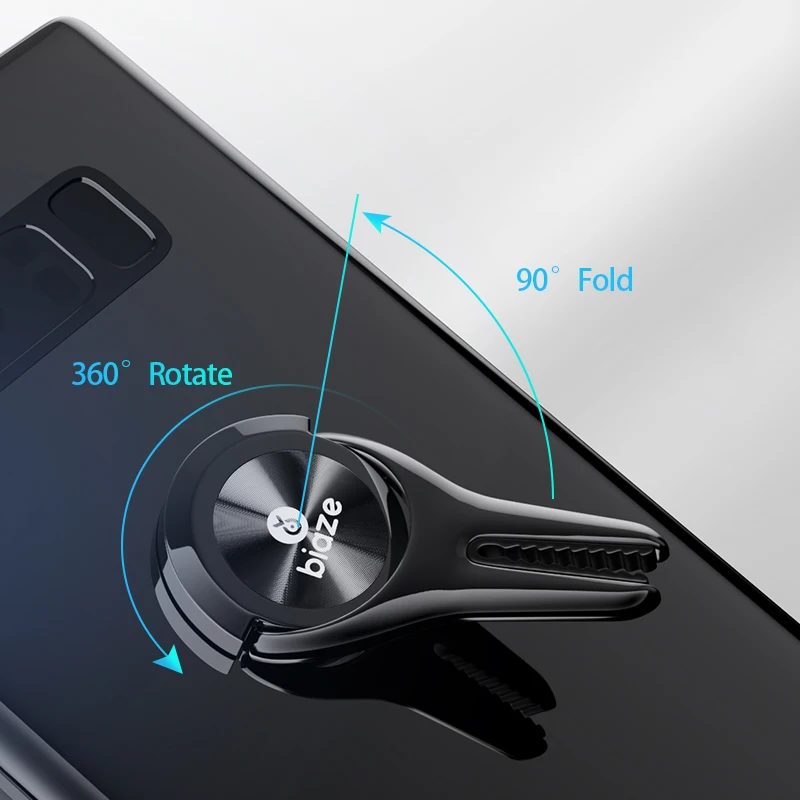 Biaze новый держатель телефона с кольцом на палец для iPhone XS Max samsung S10 вентиляционное