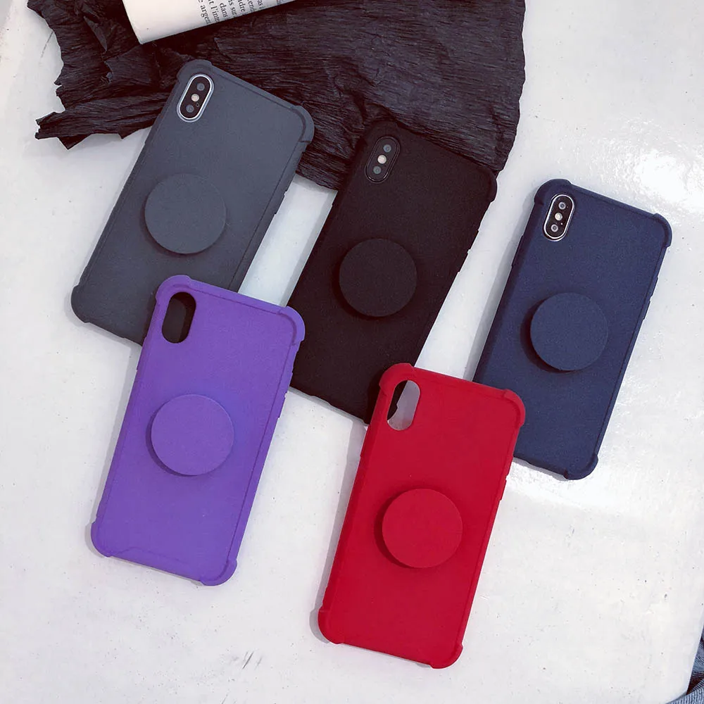 Встроенная шерсти бархатной текстурой краски pc чехол для iphone 7 8 X coque матовая