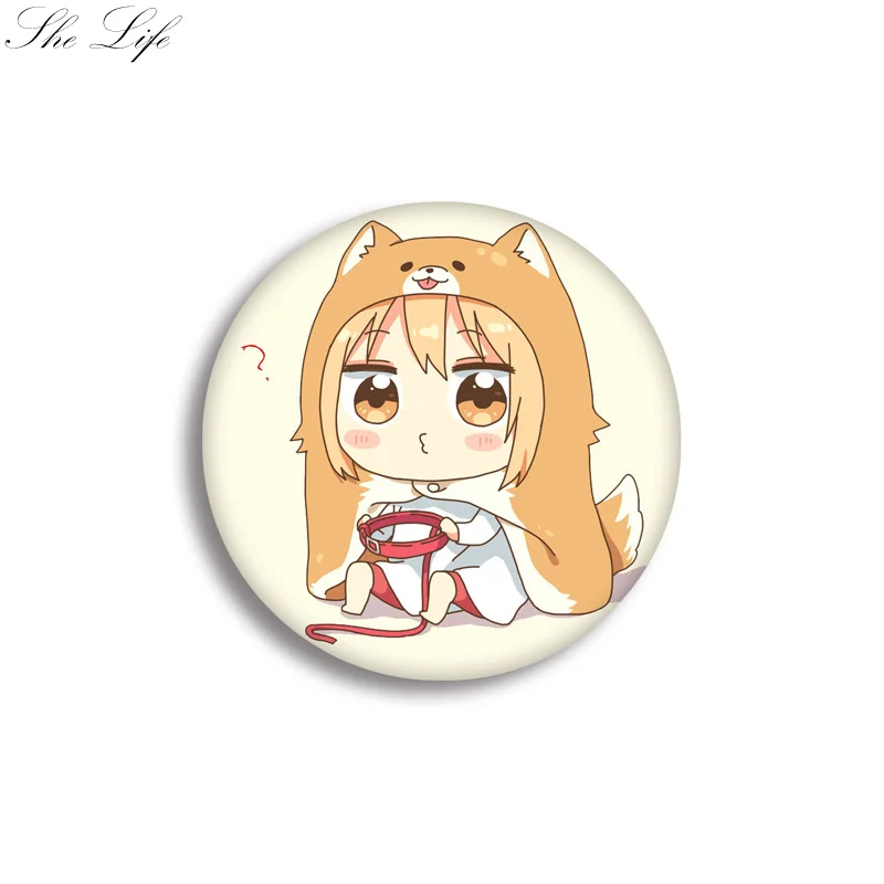 Японский значок аниме Himouto! Umaru Чан Косплей коллекция реквизит булавка Сумка