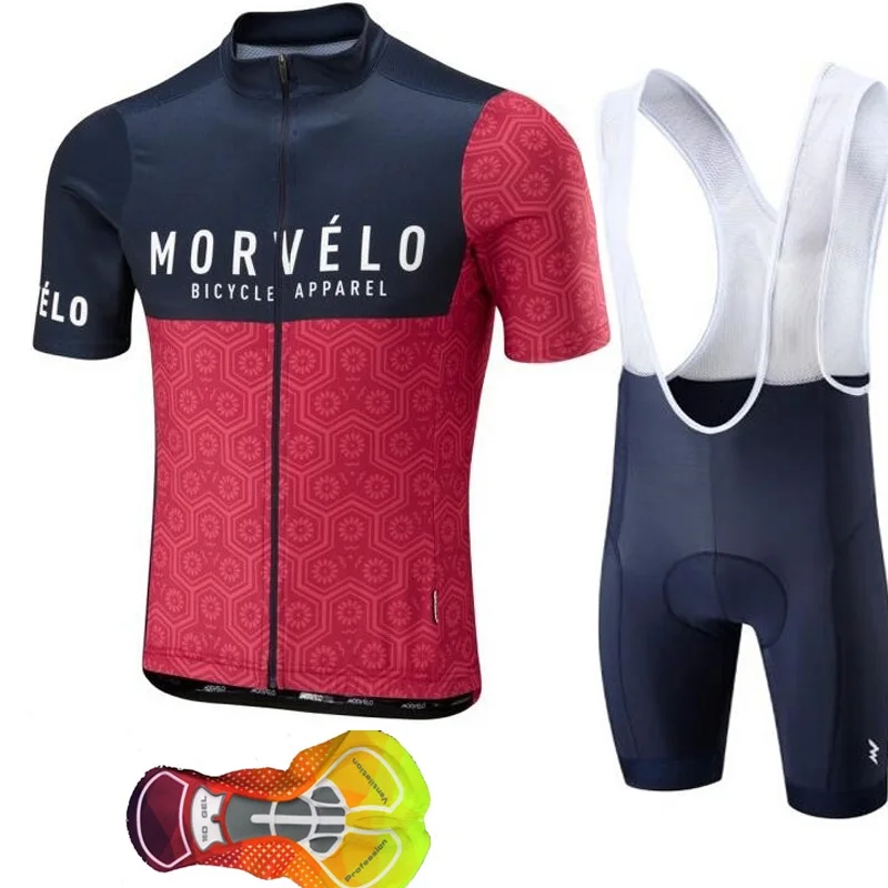 Велоспорт Джерси 2019 Morvelo мужские про команды короткий рукав горный велосипед