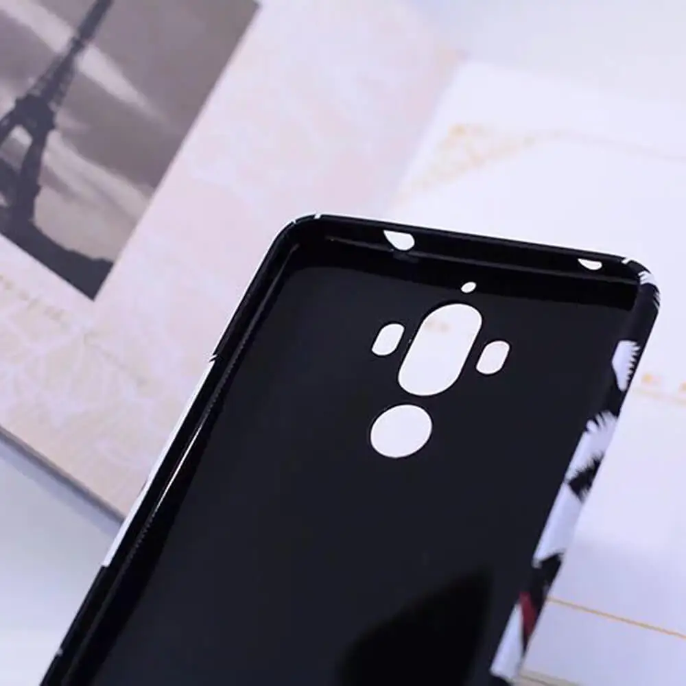 For HUAWEI mate 8 P8 P9 P10 case Fashion printing forest animal wolf tiger thin cartoon Plastic 9 back cover | Мобильные телефоны и
