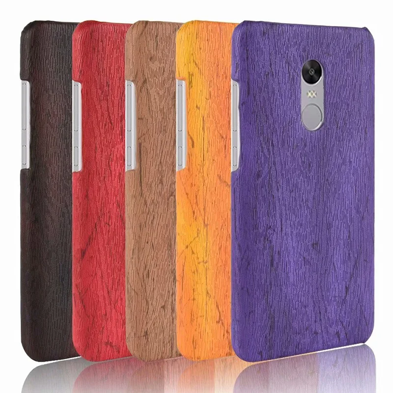 Чехол с деревянным лицевым покрытием для Xiaomi Redmi Note 2 3 4 4X 5A 5 Pro 6 3S 4A Plus 6A A2 Lite