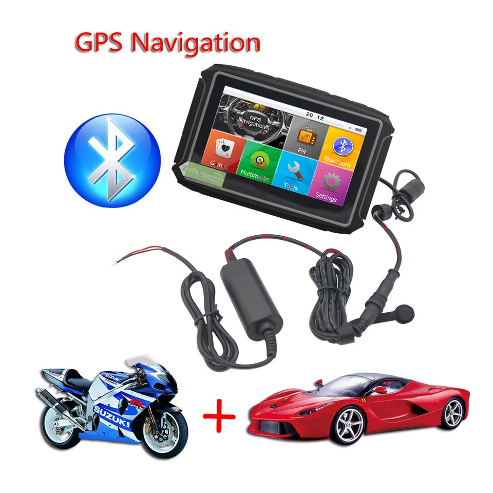 TOPSOURCE автомобильный двигатель навигатор GPS 256 м Оперативная память 8 ГБ