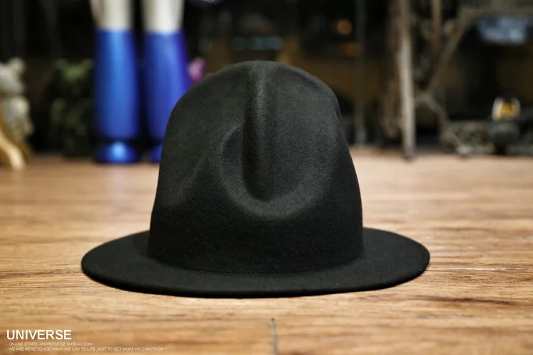 Новинка 2017 фетровая шляпа в стиле знаменитости|felt hat for man|hat hhats |