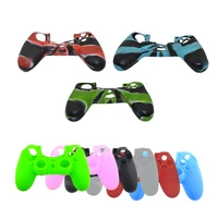 9 color silicone protective skin cover case shell for playstation ps4 play station ps 4 dualshock 4 game controller gamepad
