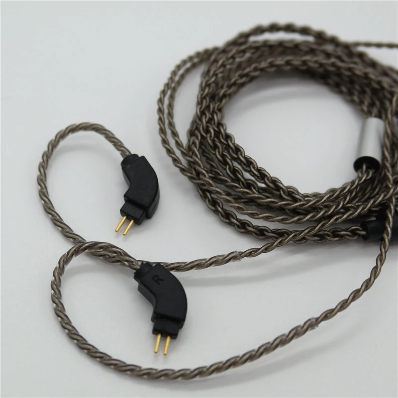 Новый 0 78 мм 2 контактный кабель для наушников Weston TFZ 1964 W4r Um3x Es3 Es5 посеребренный