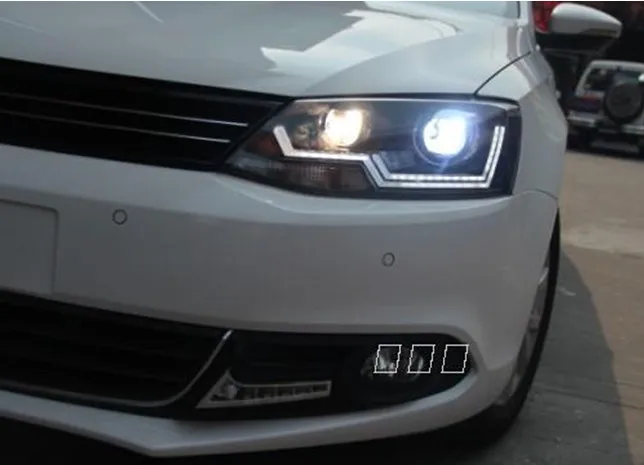 HID, 2012~, автомобильный Стайлинг для фар Jetta, Touareg, sharan, Golf7, routan, saviro, polo, passat, magotan, Jetta Головной фонарь