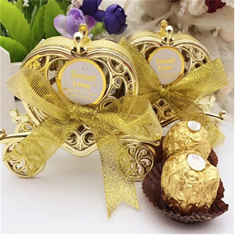 Золотая карета тыква новая королевская семья законченная коробка