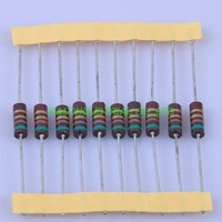 10pcs carbon composition vintage resistor 0 5w 5 1r 0 33ohm