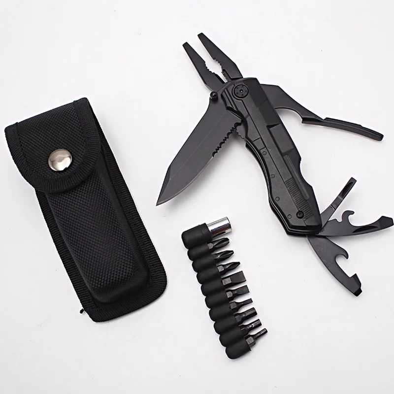 Новый карманный складной многофункциональный инструмент со вставными ножами