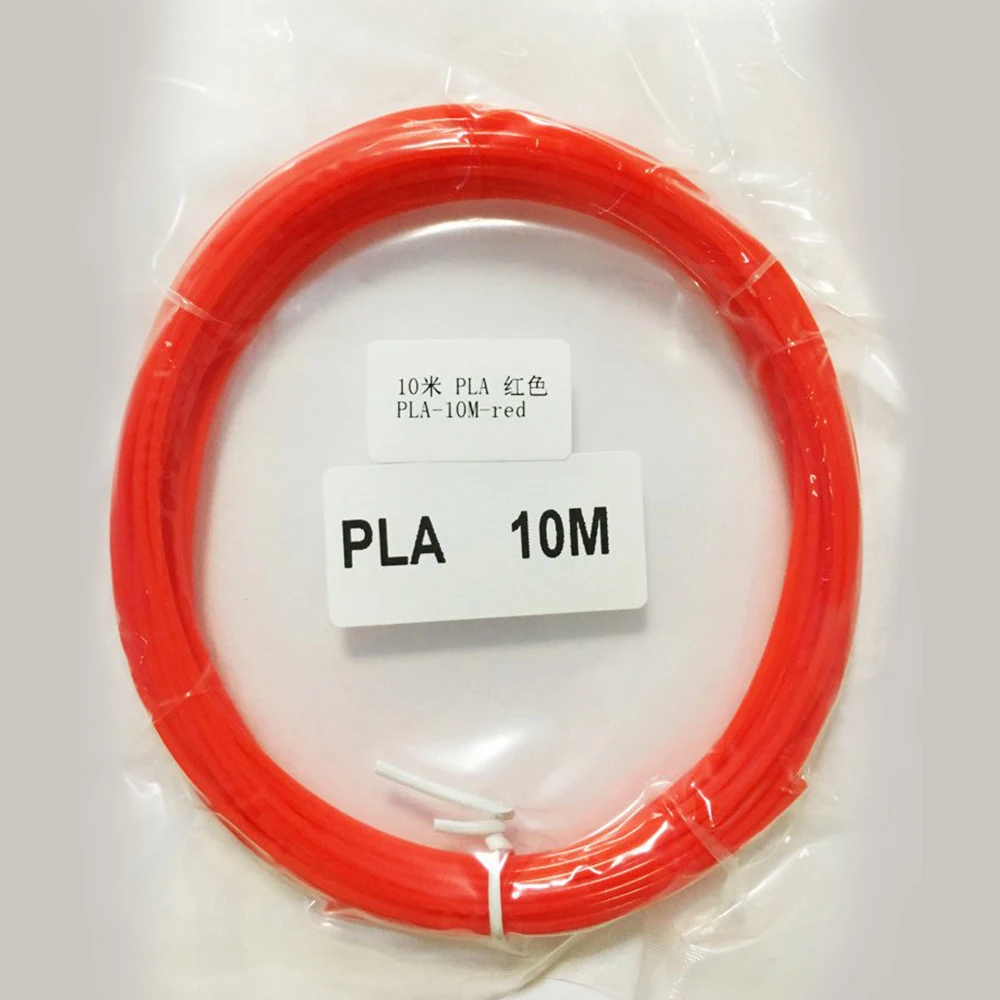 Нить для 3D принтера PLA 1 75 10 метров 2 шт. нить пластиковая 3d ручки|3d pens materials|3d printing