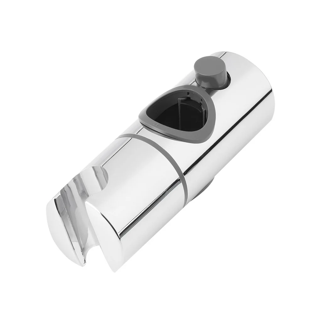 Replacement 25mm ABS Chrome Shower Rail Head Slider Holder shower holder Adjustable Bracket accessories | Обустройство дома