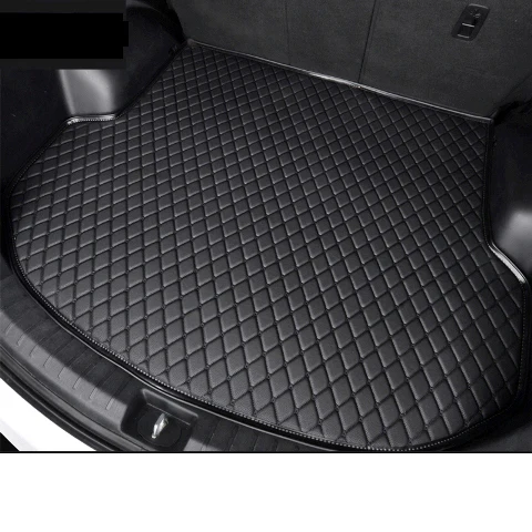 Car trunk mats Автомобильный коврик для mercedes GLC 200 260 300 220d 250d 350e AMG Coupe аксессуары напольный коврик ковры - Название цвета: Car trunk mats