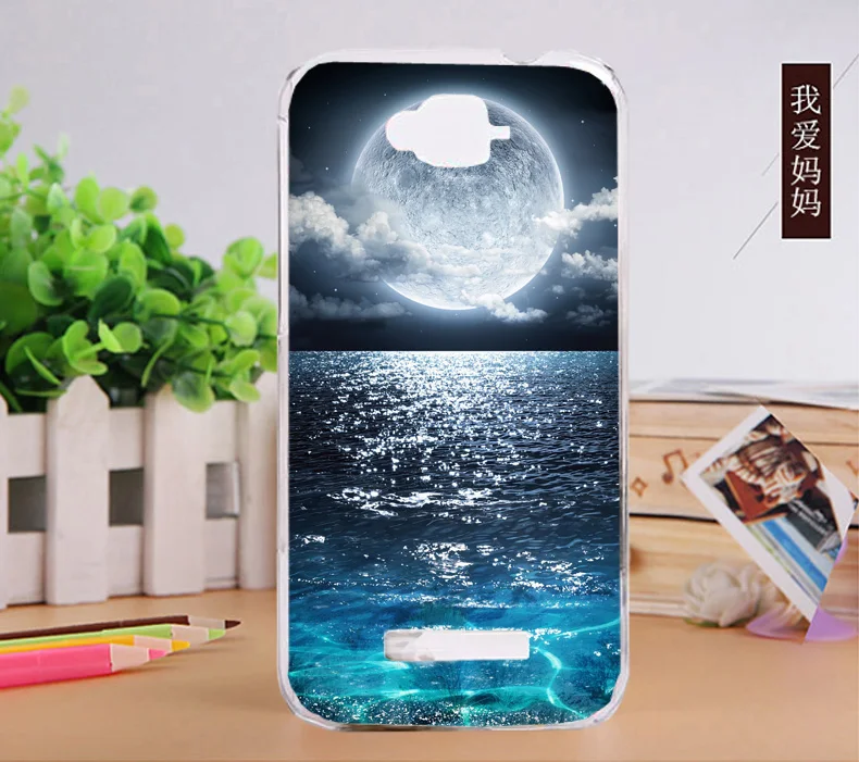 Идеальный милые животные ПК чехол с рисунком капюшон для Alcatel One Touch Pop C7 OT 7040 7040D