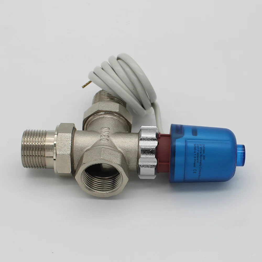 Электропривод 230 В 24 обычно закрытый электропривод или радиатор для подогрева