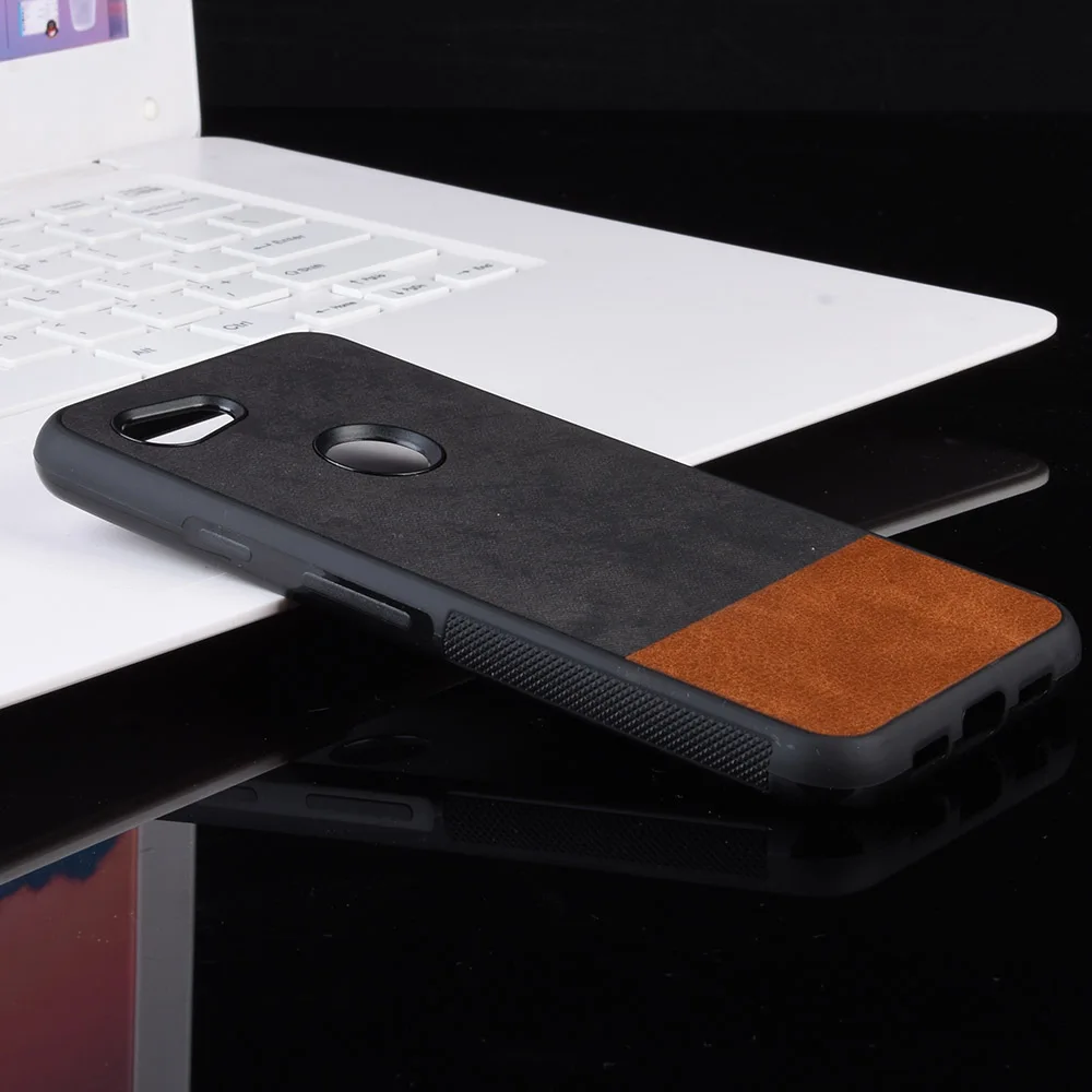Для Google Pixel 3A чехол Ретро джинсовая ткань кожаный защитный чехол для телефона для Pixel 3A XL 3axl 4xl бизнес твердая задняя крышка(N0531